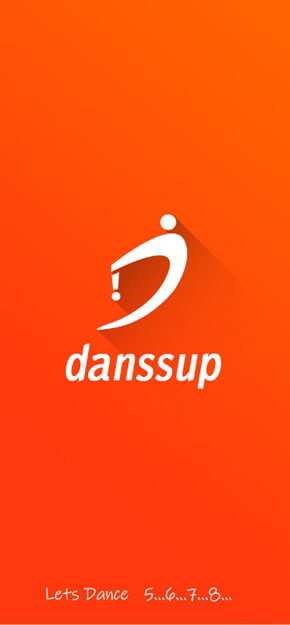 Dansup flash screen